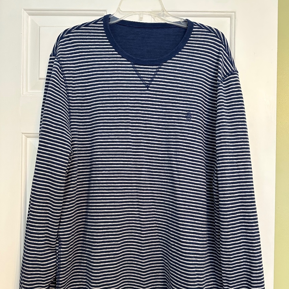 Men’s Original Penguin Reversible Long Sleeve Shirt